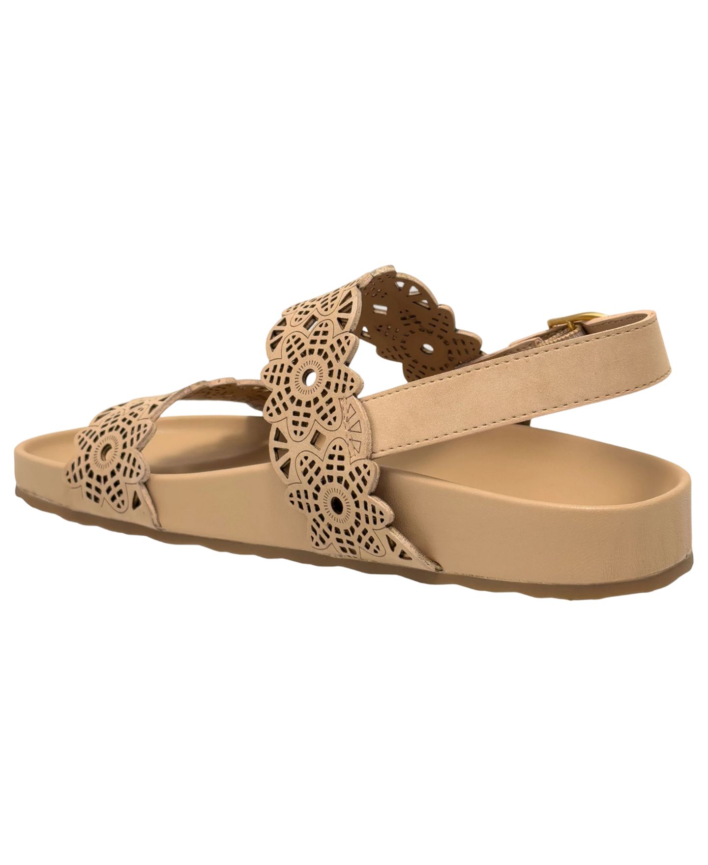 Женские сандалии Aerosoles Lily Open Toe Footbed, цвет: Бежевый — фото 6