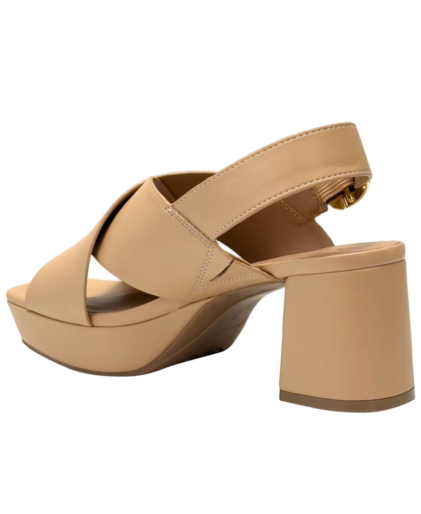 Женские сандалии Aerosoles Pura Open Toe Platform, цвет: Бежевый бисквитный — фото 6