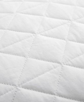 Wave Quilted Goose Feather 2-Pack Pillows, King
