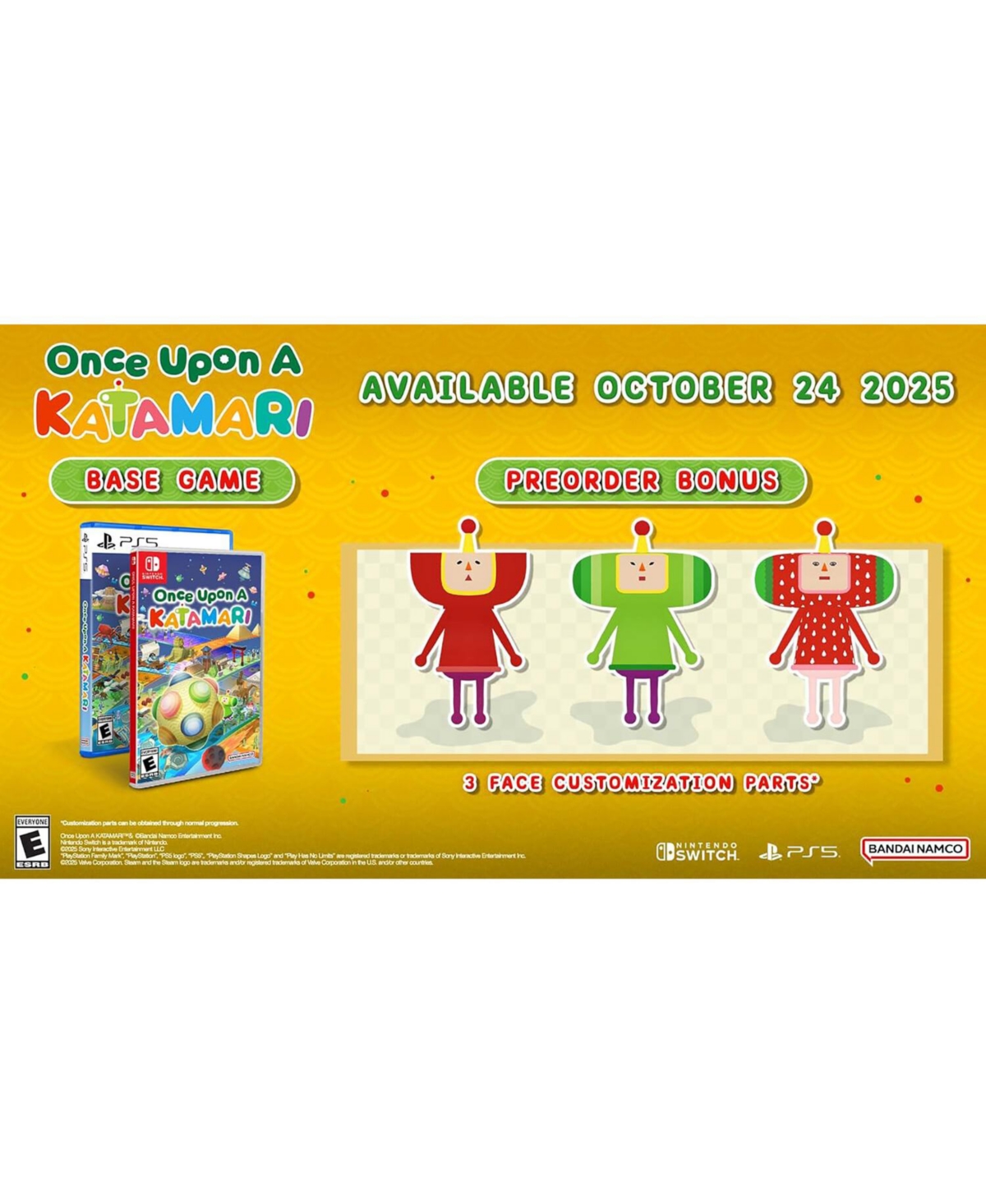 Bandai Namco Once Upon A Katamari for Playstation 5
