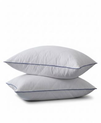 Medium Density Goose Down Feather 2-Pack Pillows, Queen