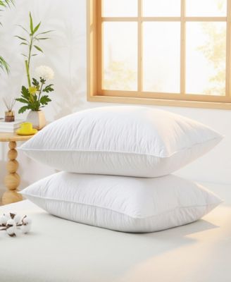 Down-Around Design Cotton 2-Pack Pillows, Standard