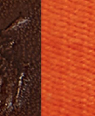 Men's Webbed Cotton & Leather Belt