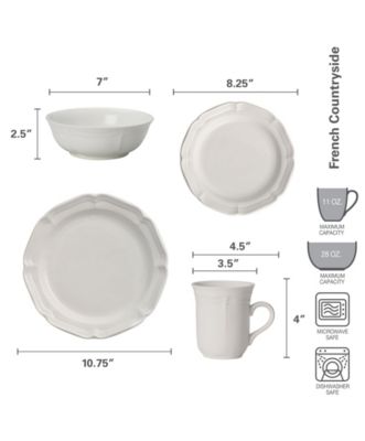 French Countryside 16 Pc. Dinnerware Set, Service for 4