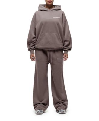 Women's Vintage Taupe Relaxed Hoodie