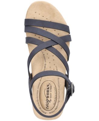 Easy Street Women's Monroe Open Toe Dress Sandals