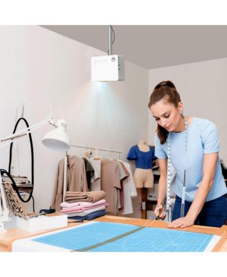 Leisure 470W 720P Portable Projector with Wireless Connectivity: Adjustable Focus, HDMI Connection, 20000 Hour Bulb Life