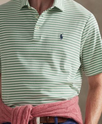 Men's Classic Stripe Polo Shirt