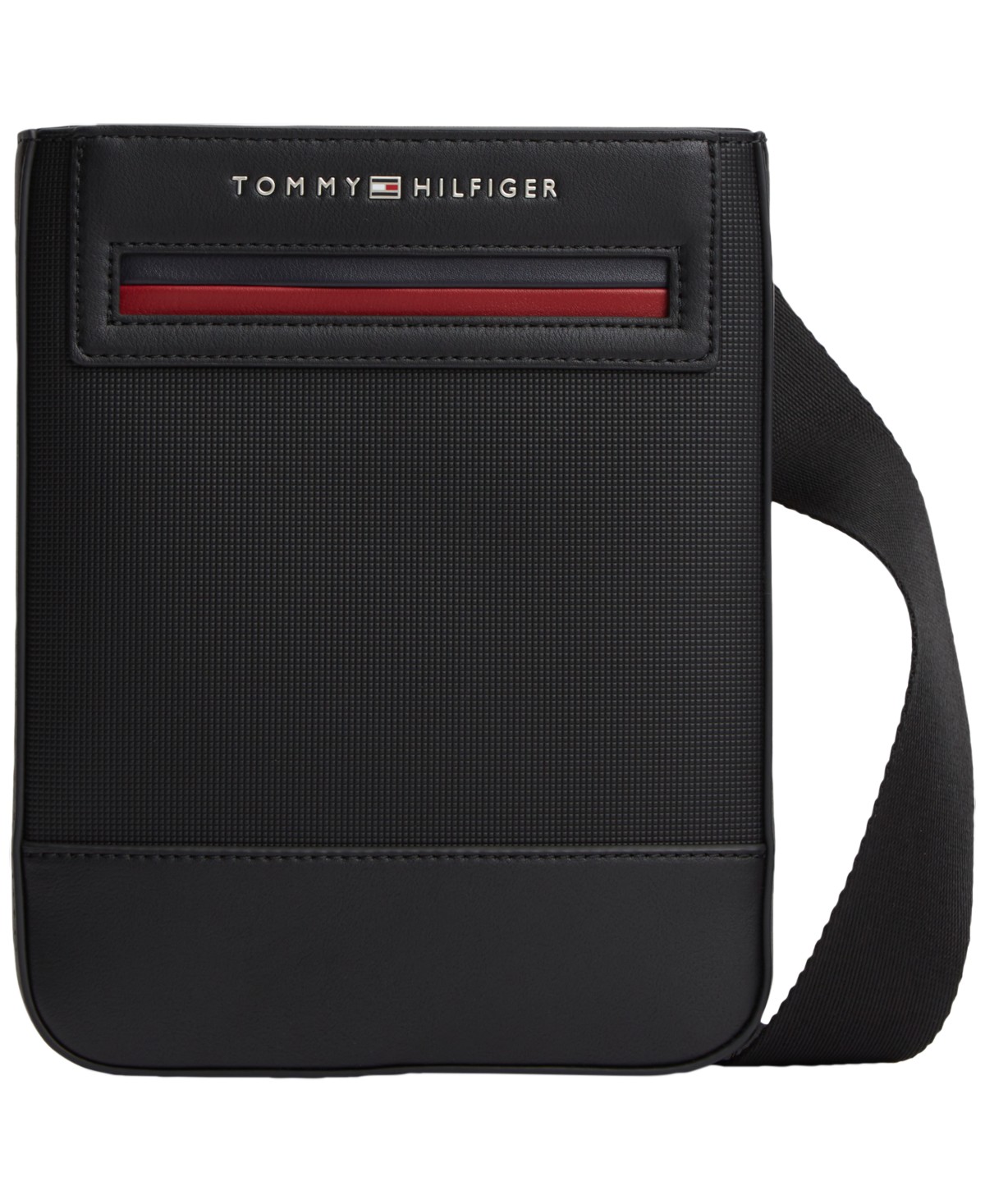 Мужские сумки Tommy Hilfiger Men's Foundation Mini Crossover Bag — фото 1