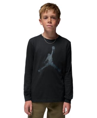 Boys' 8-20 Jumpman Drips Long-Sleeve T-Shirt