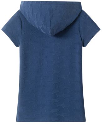 Boys' 2T-5 Zip-Front Hooded Swim Cover-Up