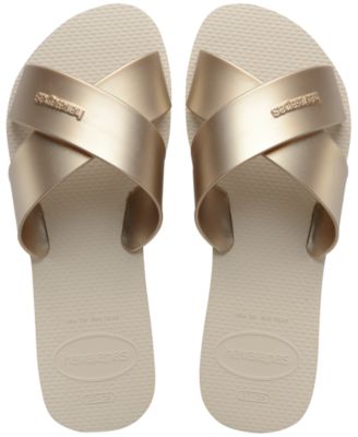 Women's Aqua Metallic Round Toe Sandals