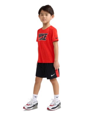 Boys' 4-7 Dri-FIT Dropset T-Shirt and Shorts, 2-Piece Set
