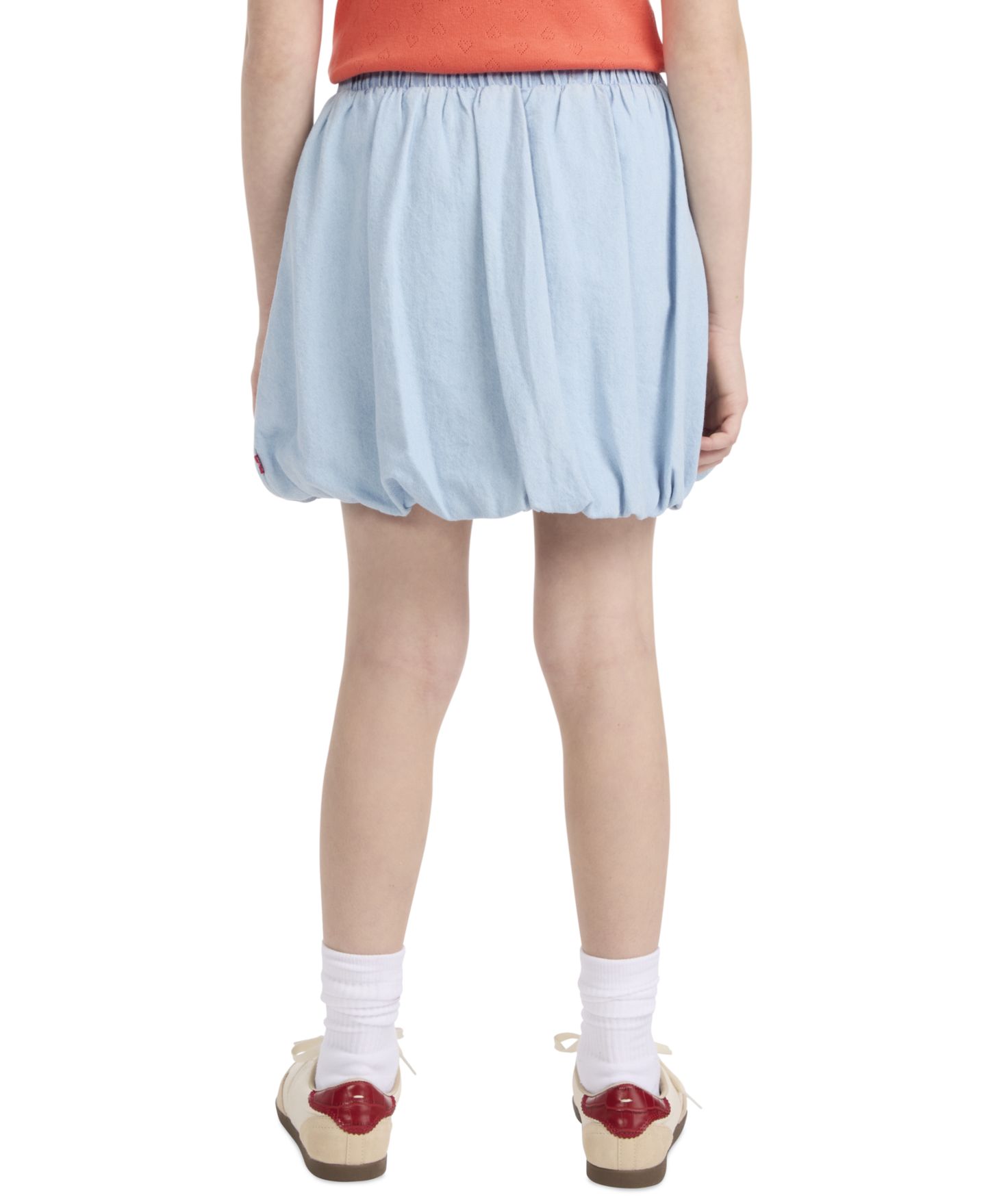 Юбка Levi's Denim Bubble Skirt для девочек, цвет: Wow Me Over — фото 4