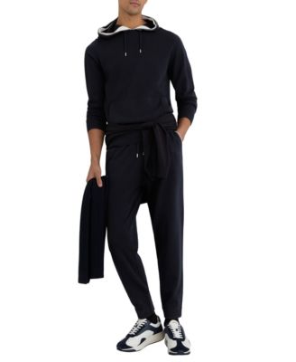 Men's Merino Wool Tipped Hoodie