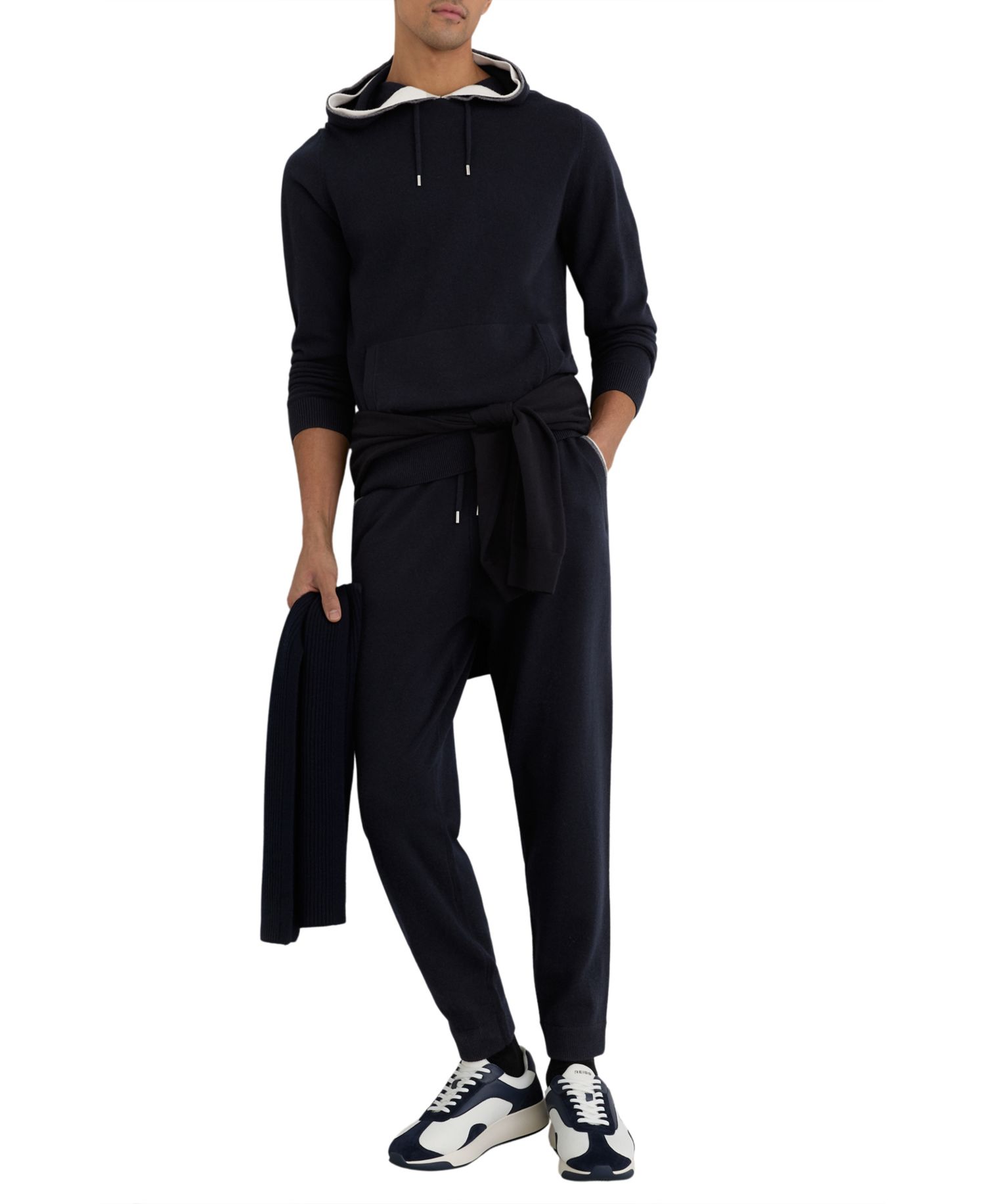 Men's Falmer Merino Wool Tipped Hoodie
