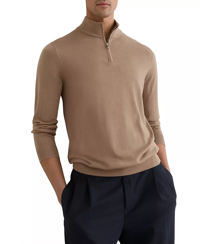 Men's Blackhall Merino Wool Half-Zip Funnel Neck Sweater - thumbnail 7