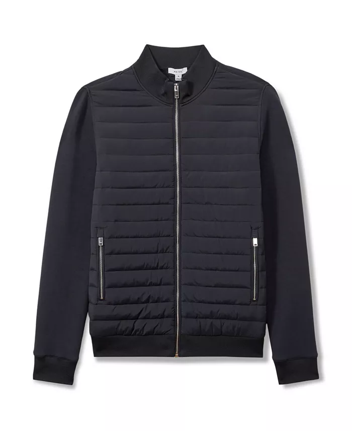 Men's Freddie Hybrid Quilt and Interlock Zip Jacket - thumbnail 7