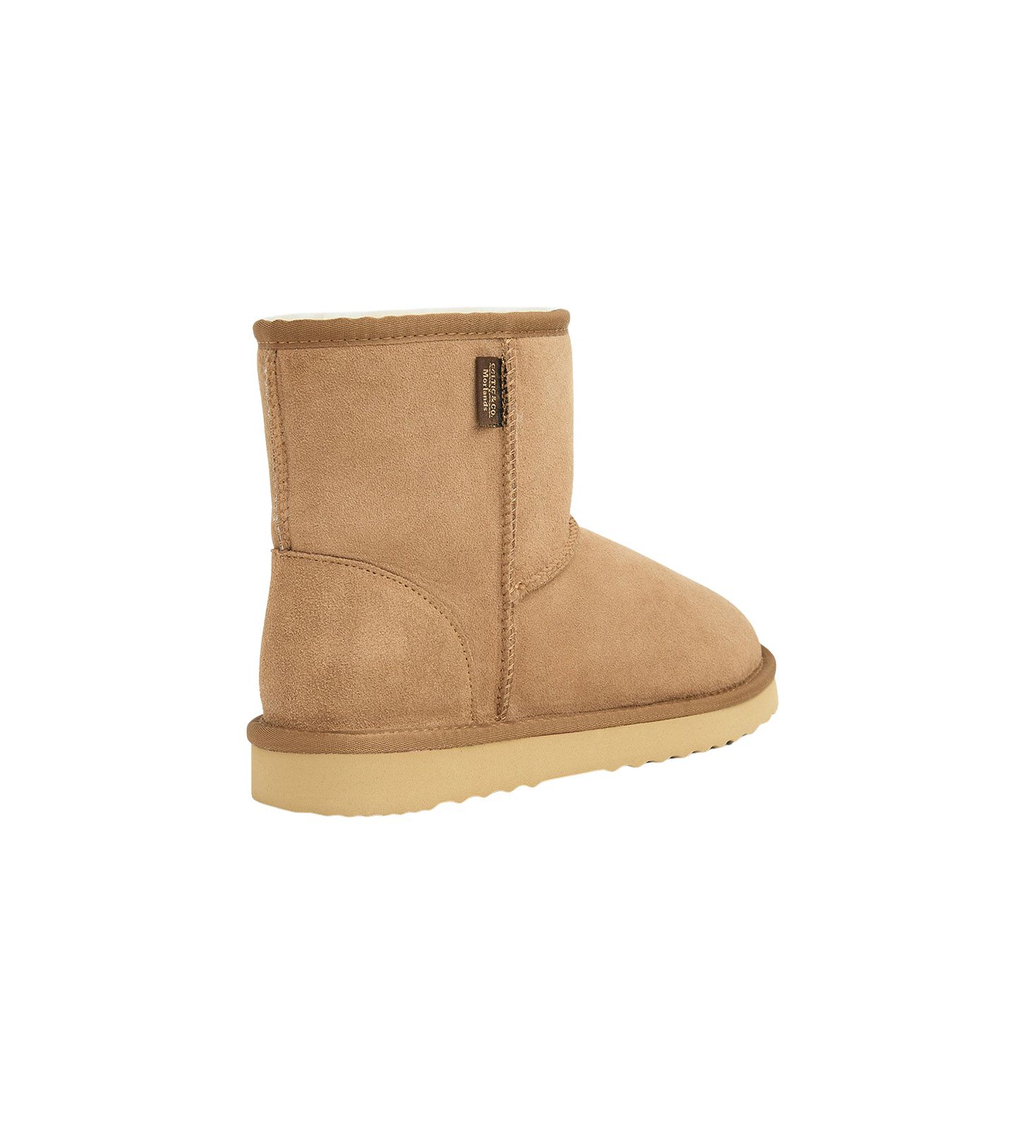 Женские тапочки Celtic & Co. Sheepskin Bootee Slippers, цвет: Каштановый — фото 8