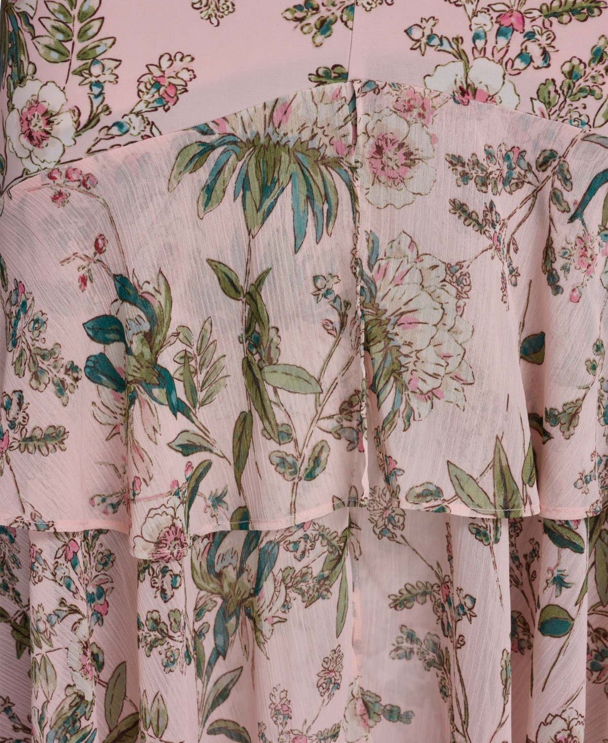 Tommy Hilfiger Women's Flutter Sleeve V-Neck Midi Dress