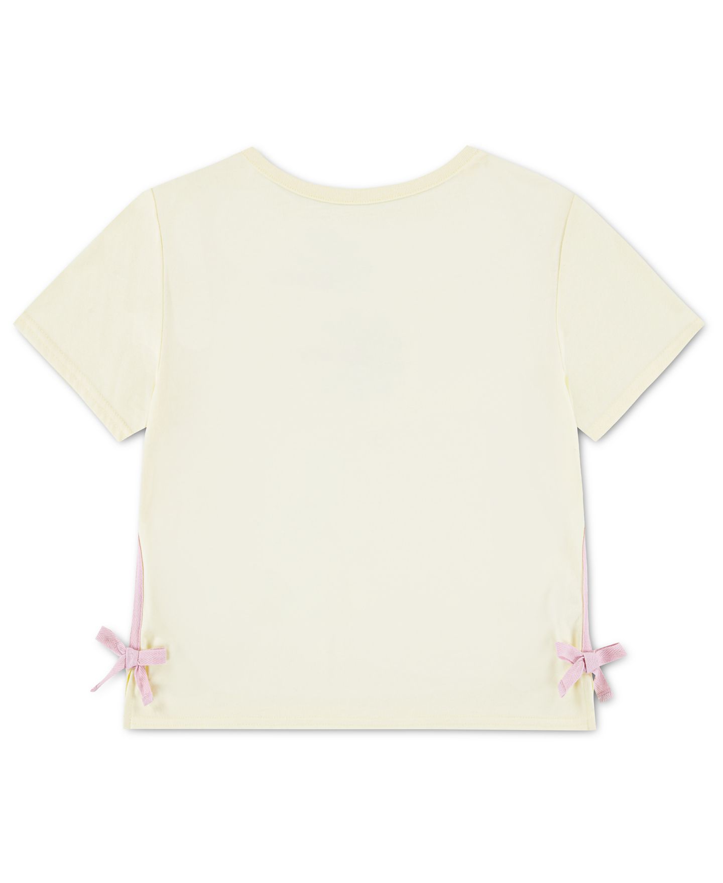 Топ Levi's Daisy Side Tie Round Neck Top для девочек, цвет: Светлый жёлтый — фото 6