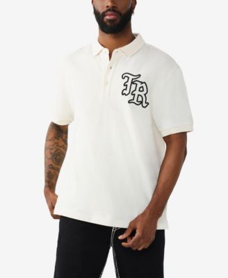 Men's Short-Sleeve Embroidered Polo Shirt