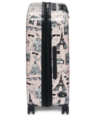 Karl In Paris Medium Upright Suitcase