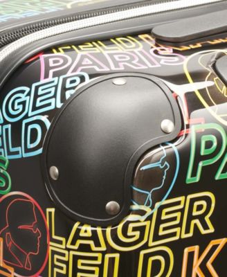 Neon Medium Upright Suitcase