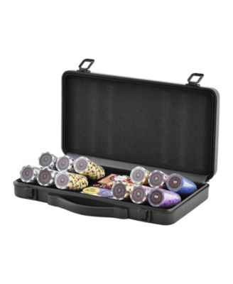 300-Piece Poker Chip Set with Case and Casino-Style Chips
