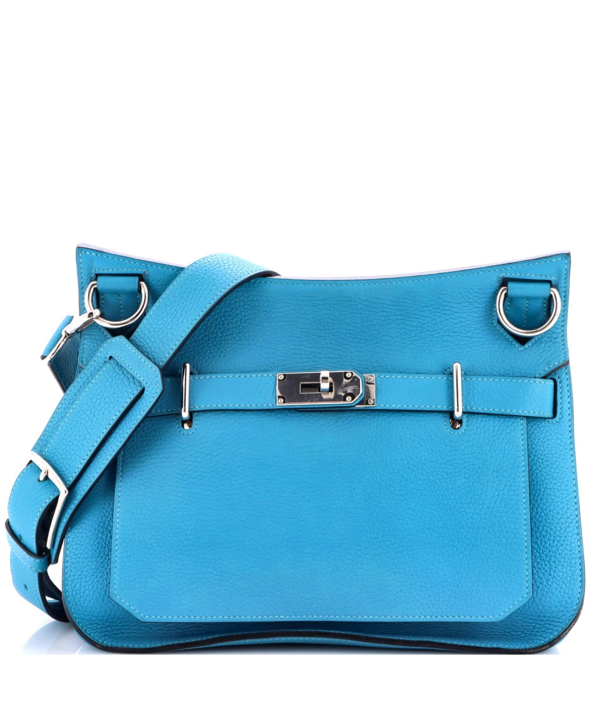 Pre-Owned Hermes 31 Jypsiere Bag Clemence - Blue