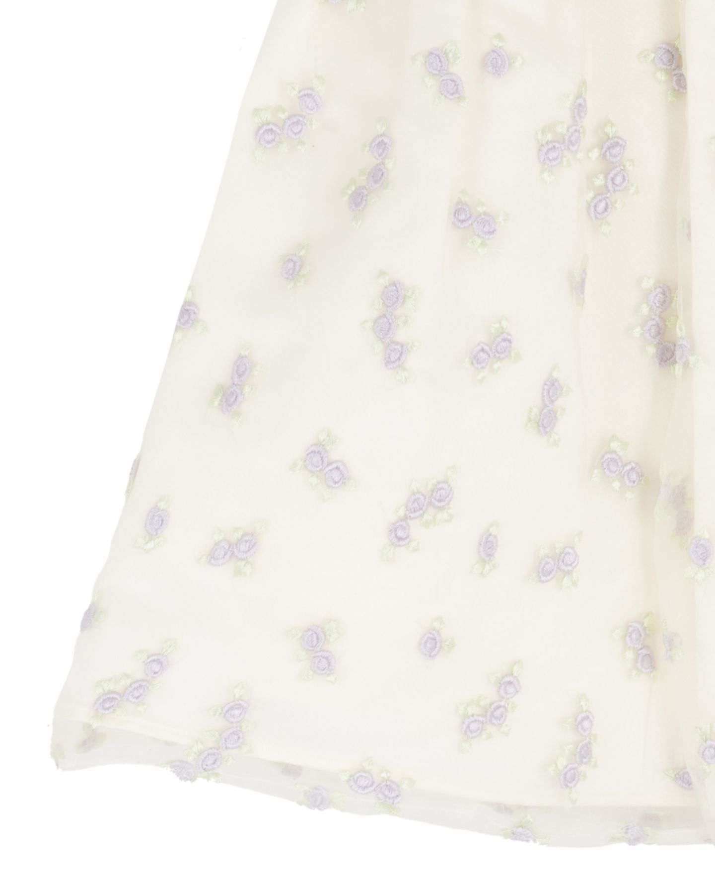 Платье Rare Editions Embroidery Dress для девочек-малышей, цвет: Слоновая кость — фото 4