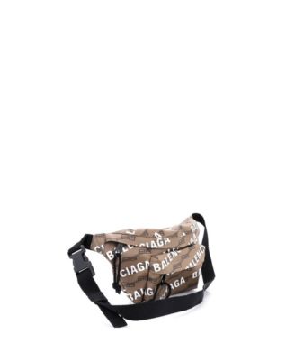 Medium Beltpack Waist Bag Allover Logo BB Monogram Coated Canvas