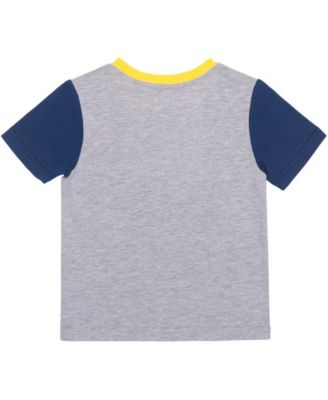 Boys' Toddler 2T-5T T-Shirt and All-Over Print Shorts, 2-Piece Set
