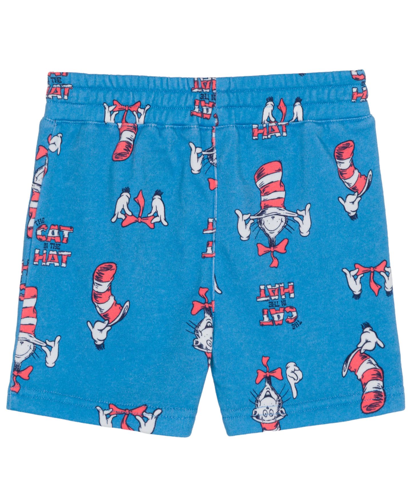Детский комплект Dr. Seuss The Cat In the Hat для малышей: футболка и шорты, 2T-5T, цвет: Кремовый / Синий — фото 6