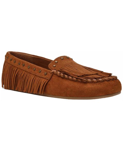Женские туфли Wild Pair Bruuna Slip-On Moccasin, цвет: Коричневый