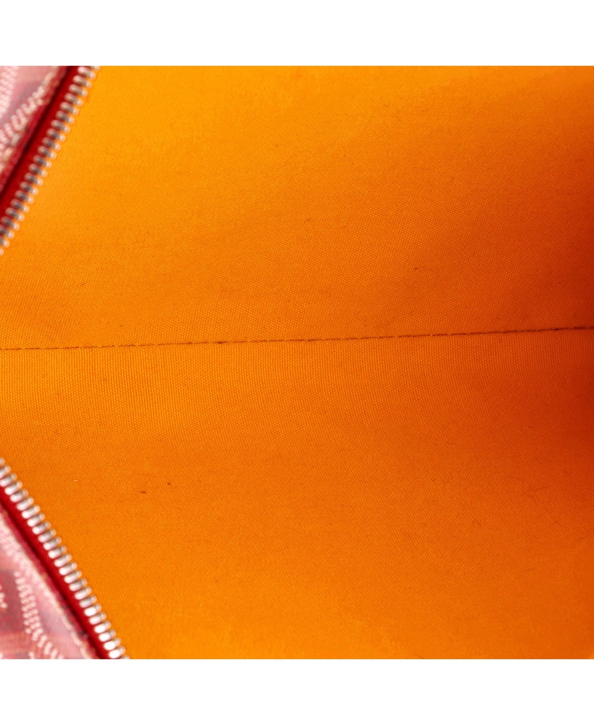 Pre-Owned Goyard Mm Senat Zip Pouch Coated Canvas