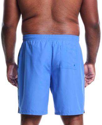 Men's 9" Big & Tall Breaker Logo Tape Volley Swim Shorts