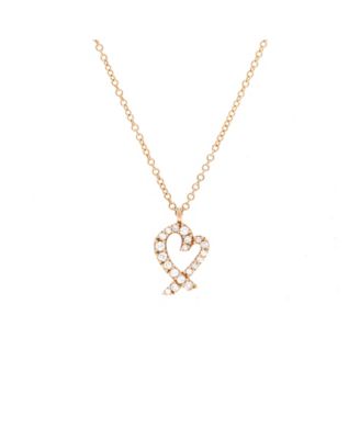 Paloma Picasso Loving Heart Pendant Necklace