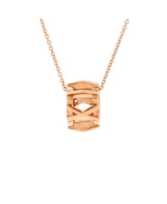 Atlas X Open Pendant Necklace