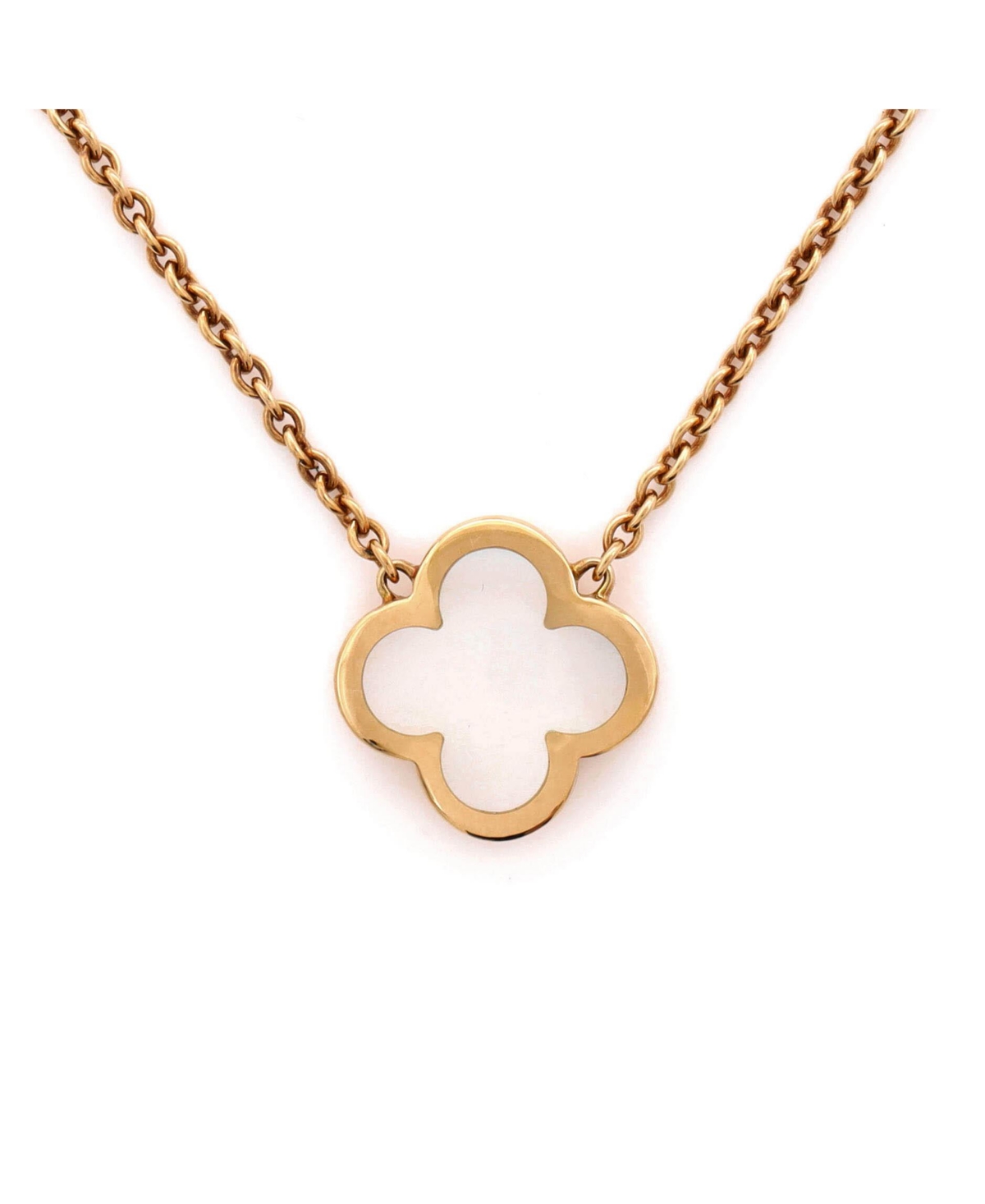 Pre-Owned Van Cleef & Arpels Pure Alhambra Pendant Necklace