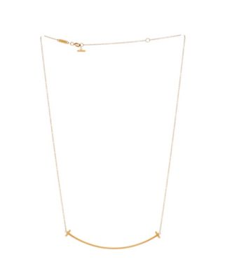 T Smile Pendant Necklace