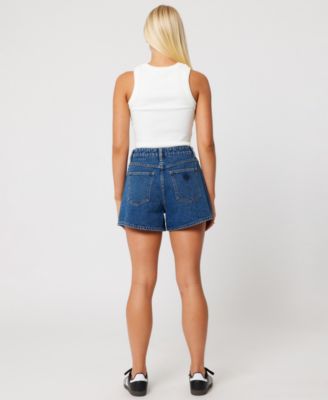 Women's Venice Bella Mid-Rise Denim Shorts