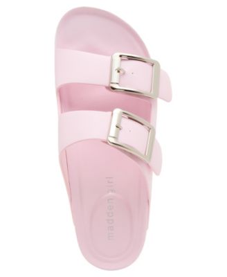 Bodie Buckle Footbed Slide Sandals