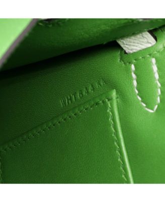 Kelly 20 Handbag Tricolor Epsom with Palladium Hardware