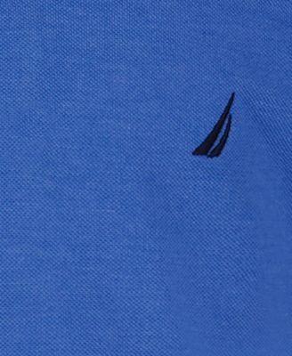 Boys' 8-20 Anchor Solid Button-Front Polo Shirt