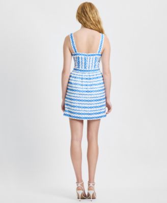 Women's Square Neck Mini Dress