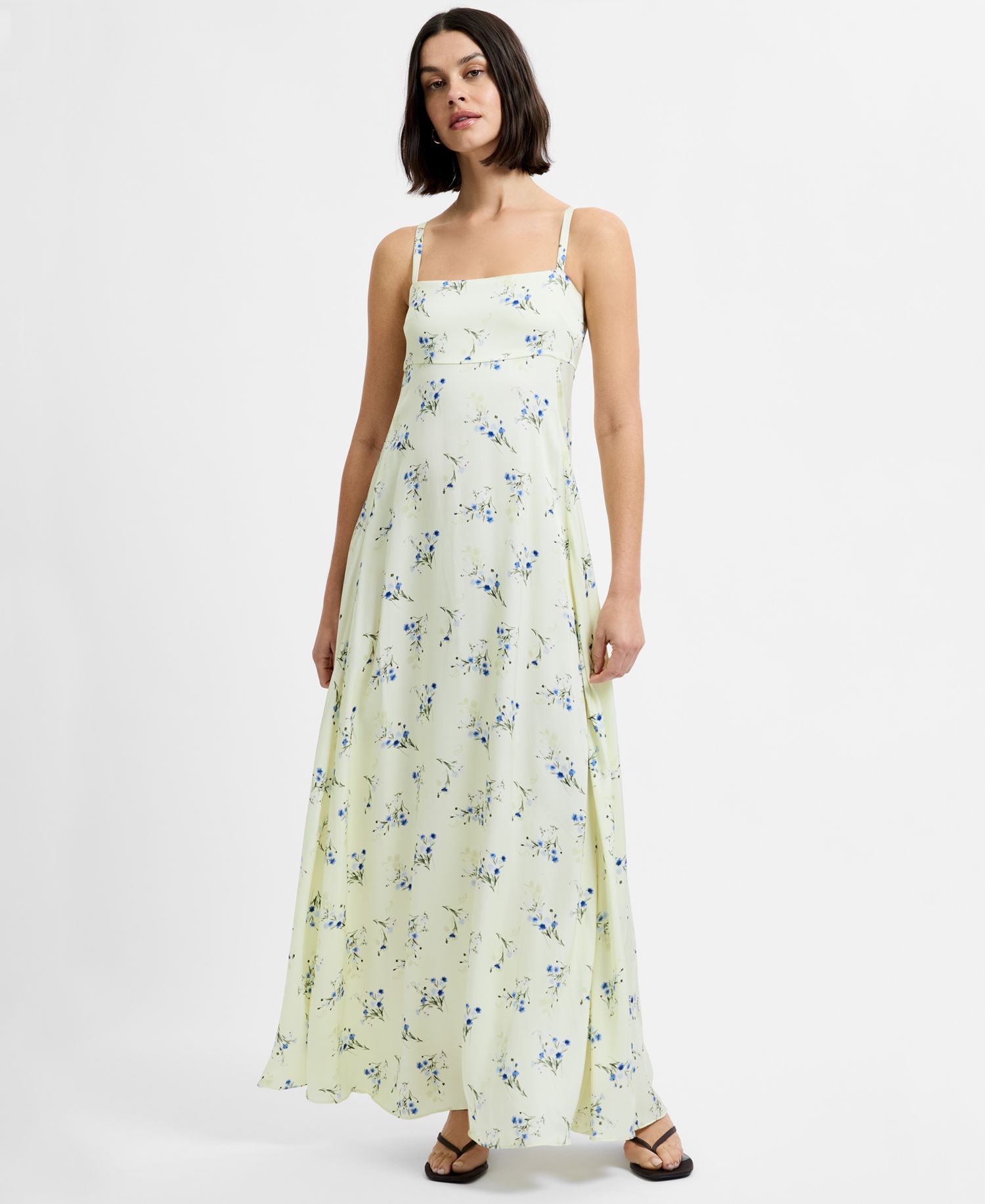 Women's Floral Print Maxi Dress