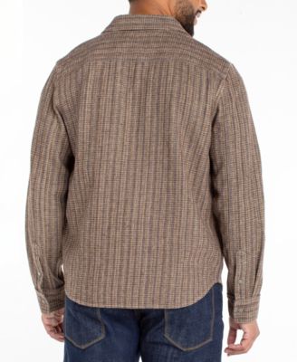 Men's Button-Front Overshirt