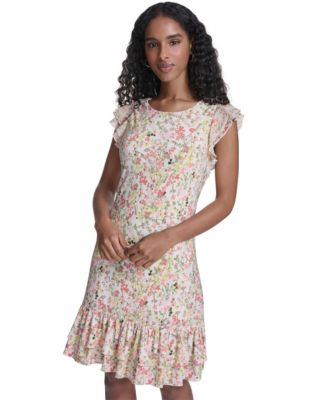 Petite Crewneck Shift Dress