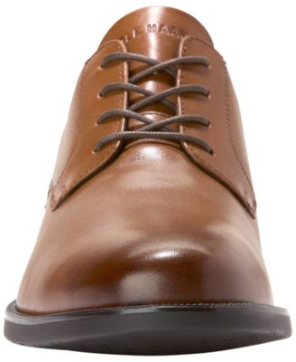 Men's Bedford Plain Toe Lace-Up Oxford Shoes